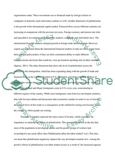 Opening Labor Markets Advantages and Disadvantages