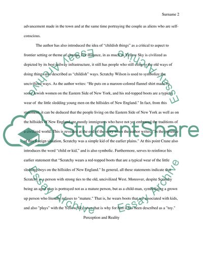 The Bride Comes to Yellow Sky: Theme of Symbolism