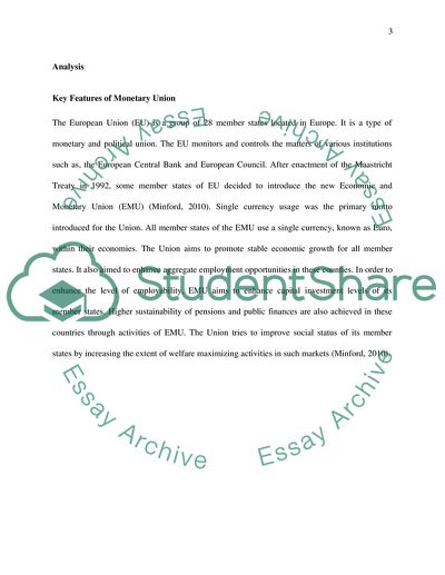 The UK as a Member of the European Union