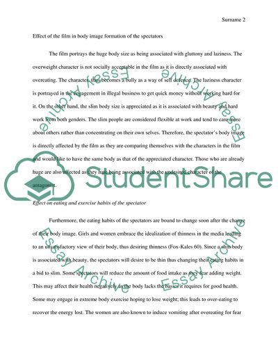 Eating Disorder in Film Norbit by Brian Robbins