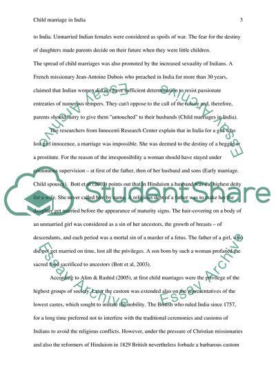 Child Marriage in India