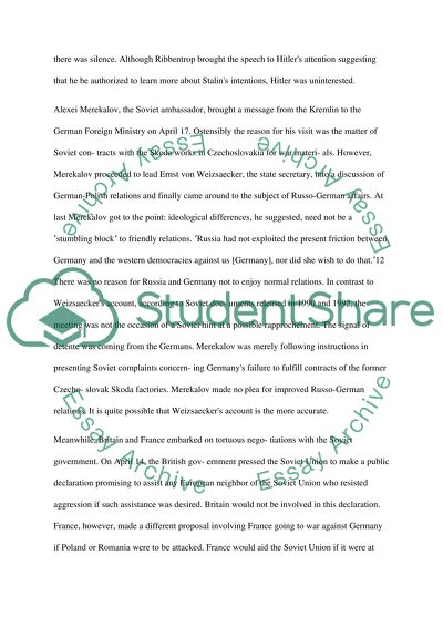 Effects of the second war