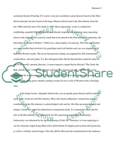 Directors in Film Industry