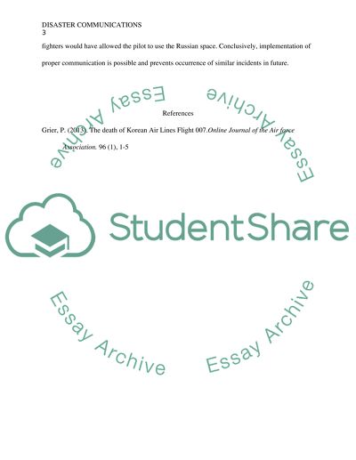 Disaster Communications