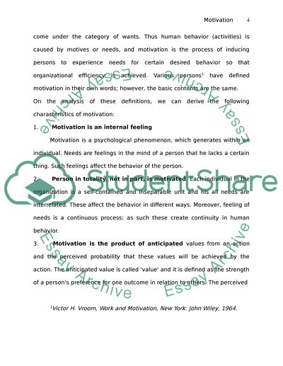 Key Factors in the Motivation of Employees in the Institute of Physics