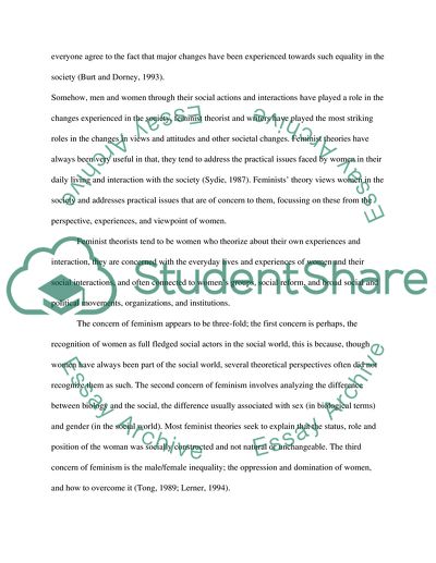 The Position of the Modern Woman