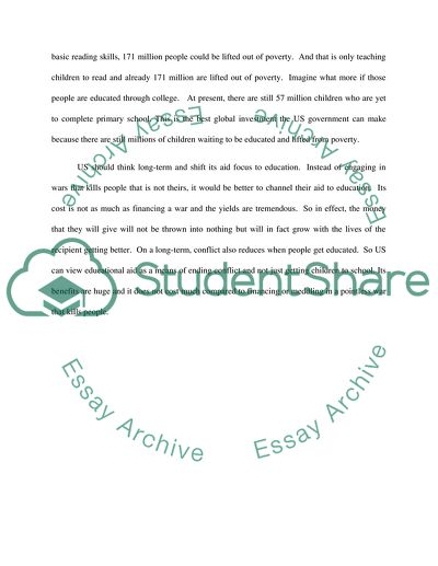 A better way for the US to give foreign aid