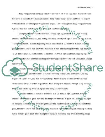 Health Sciences and Medicine Kinesiology: Fitness