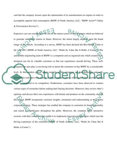 Why the consumer should buy BMW