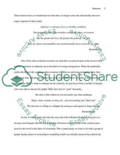 Stranger in a Strange Land