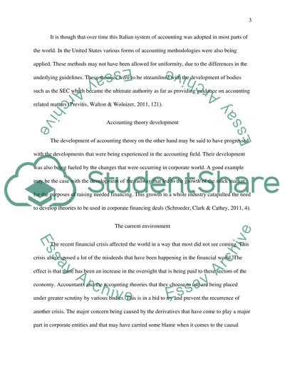 Understanding Accounting Theories