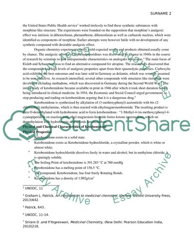 Ketobemidone Analgetic