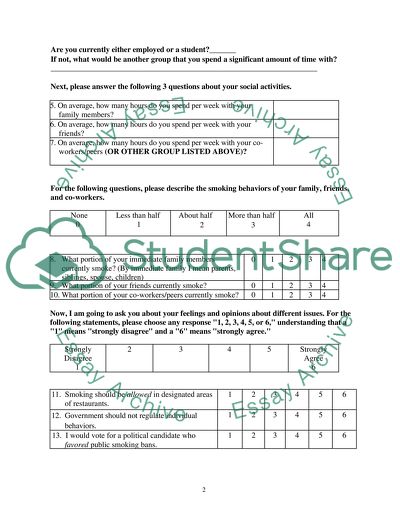 Predictors of Community Support for Smoking Ban in the South