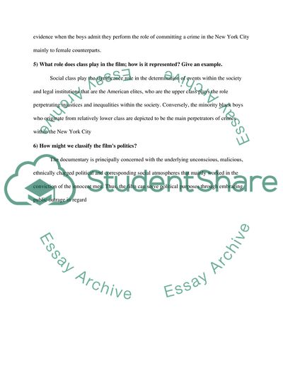 The Overview of a Documentary Film about New York City