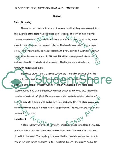 The ABO Blood Grouping