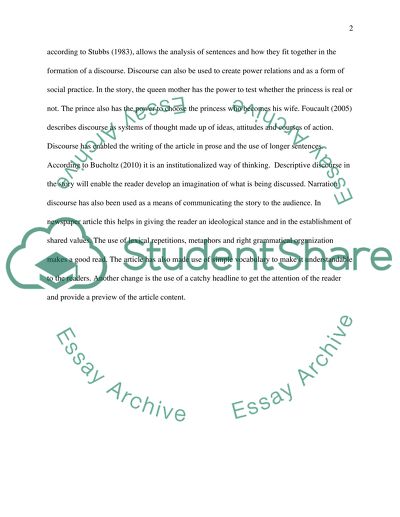 English Language Linguistic and Literature : Written text