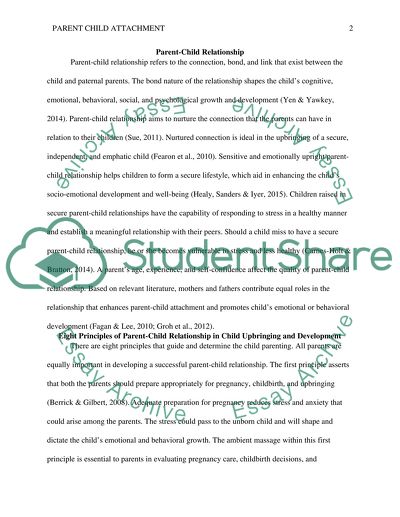 Parent-Child Attachment