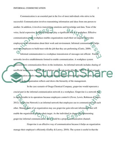 Formal communication in workplace image