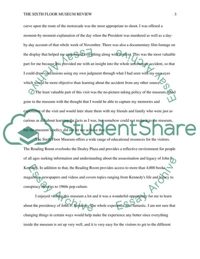 The Sixth Floor Museum Review