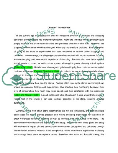 The effect of atmosphere on customer perceptions and customer behavior responses in chain store supermarkets