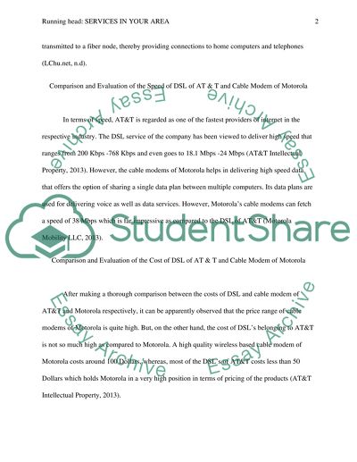 Services in Your Area