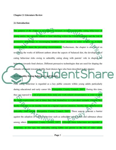 Encouraging Young Adults to Make Healthier Food Alternatives