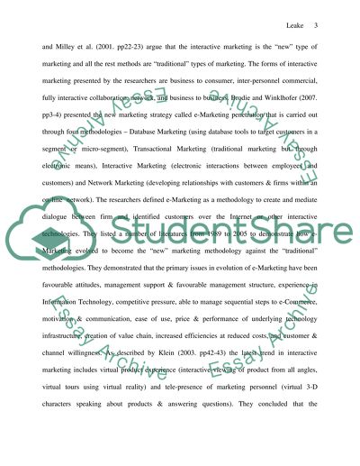 Interactive Marketing