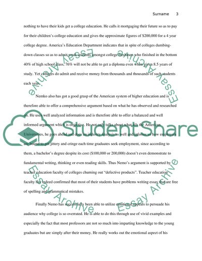 Undergraduate Education by Marty Nemko