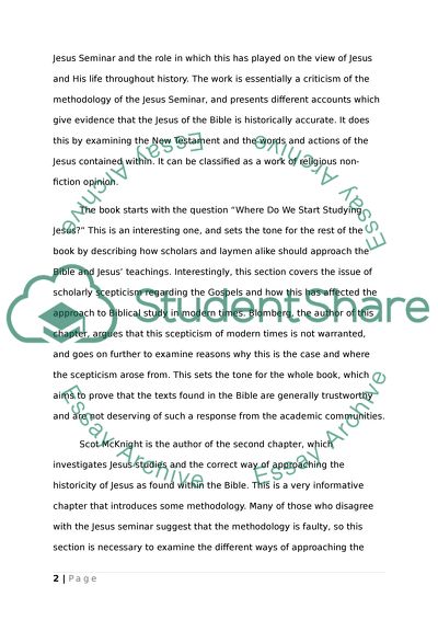 Jesus Under Fire - Modern Scholarship Reinvents the Historical Jesus by Wilkins