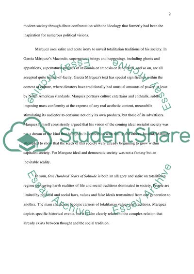 One Hundred Years of Solitude