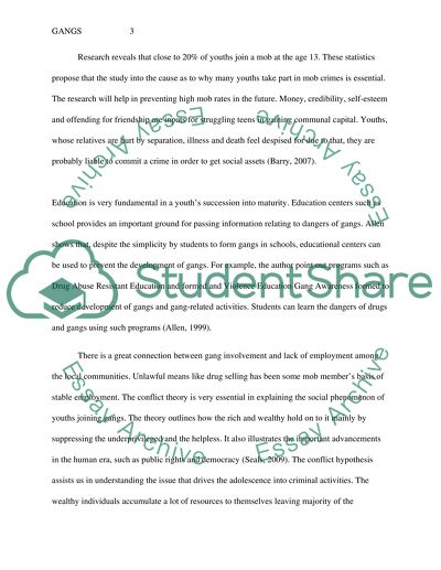 Why do some youths join gangs and others do not