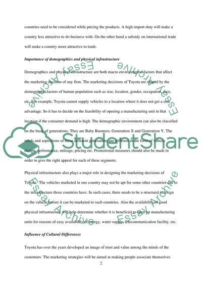 Economic Factors Affecting Marketing Decision