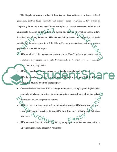 Contemporary Software Systems
