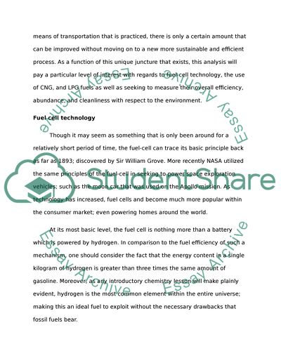 Fuell cell technology