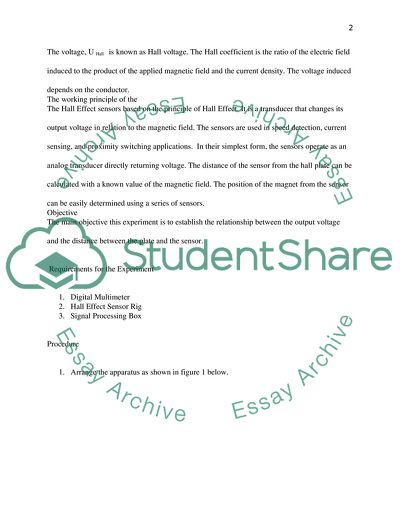 The Hall Effect: Measurement and Instrumentation