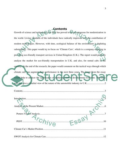 The Nature of the Automobile Industry in the UK