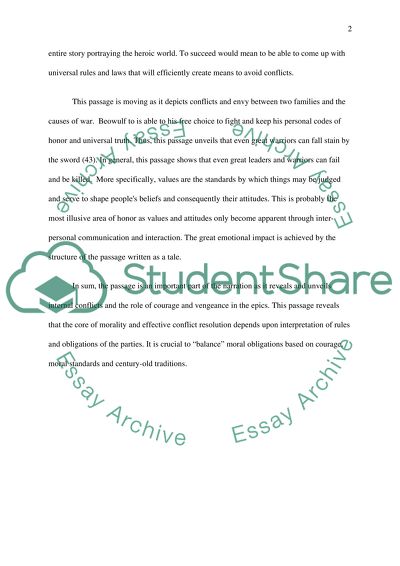 Beowulf by M. Alexander