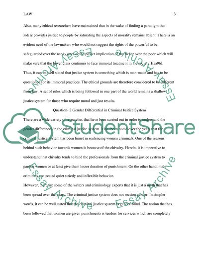 Justice Studies Perspectives