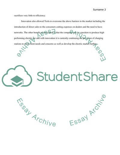 Tesla Financial Analysis