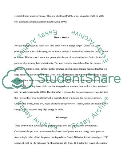 Nuclear Energy: How It Works