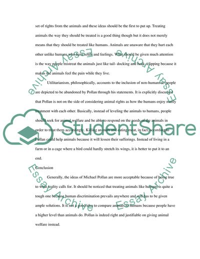 The ideas of Michael Pollan