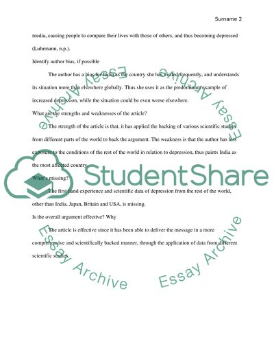 The World Is More Depressed