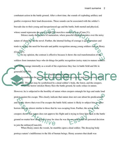 Red Badge of Courage by Stephen Crane