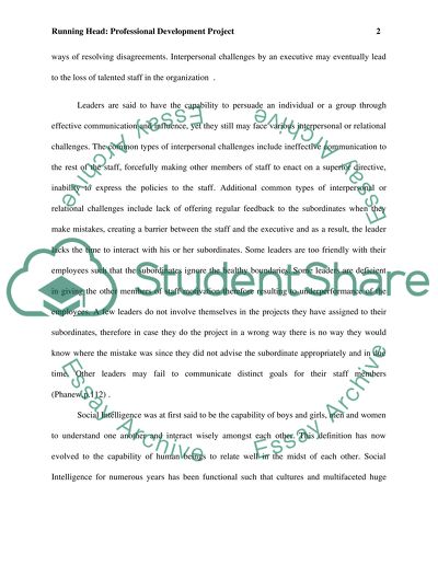 Introduction to Relational or Interpersonal Challenge