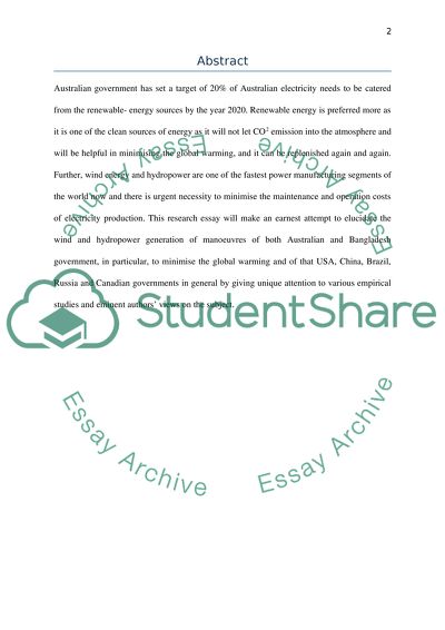 Renewable Energy Systems