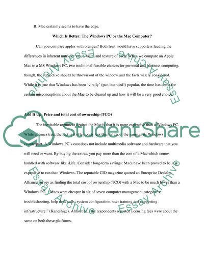 Macs and Windows: Compatibility Issues