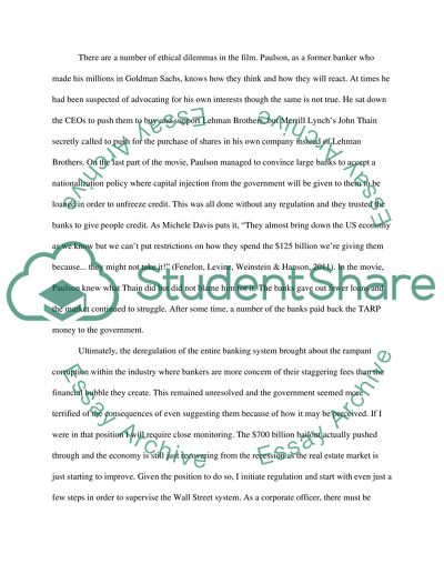 Managerial economics-Ethics assignment