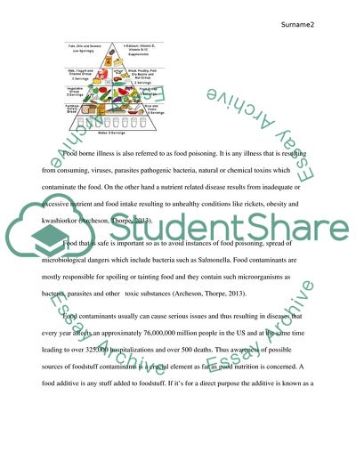 Foodborne Illnesses due to Human Carelessness