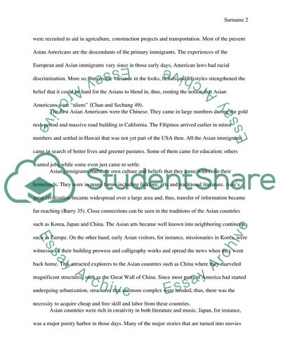 Asian-Americans: An Interpretive History