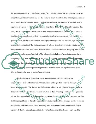 Intellectual Property Law and Confidentiality Protection